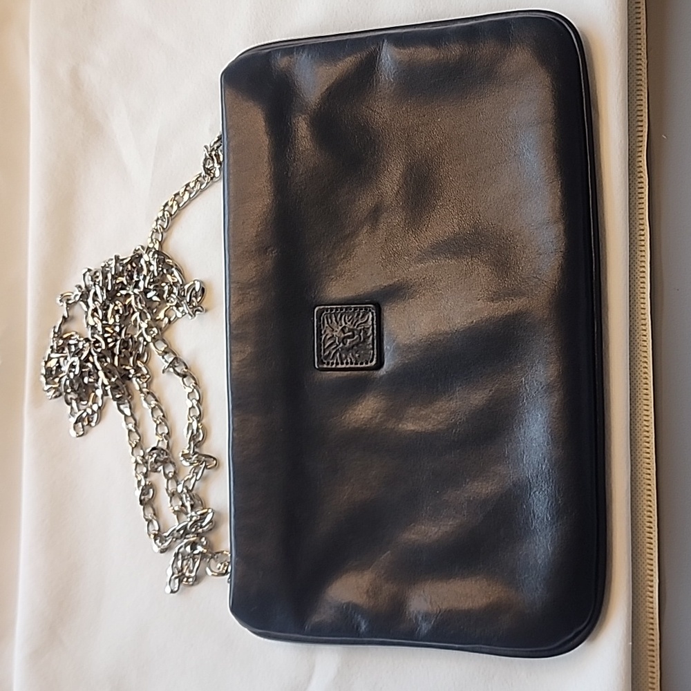 Vintage Anne Klein for Calderon Clutch and Crossbody  Bag